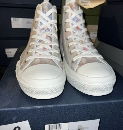 Dior B23 White And Multi Color Dior Chicks