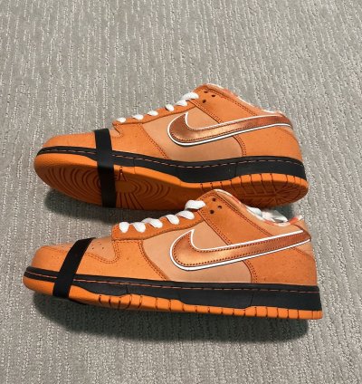 Nike Sb Dunk Low Concepts Orange Lobsters