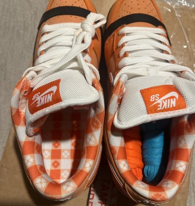 Nike Sb Dunk Low Concepts Orange Lobsters