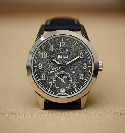 Patek Philippe Annual Calendar Travel Time 5326g-001 Complications