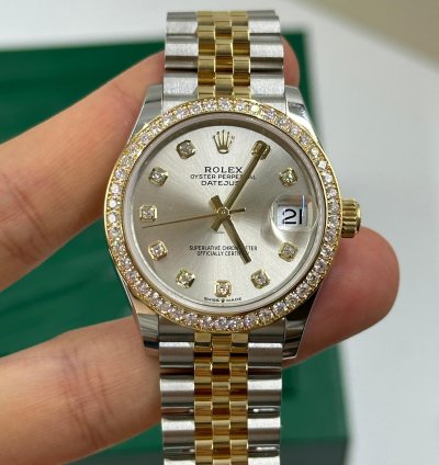 Rolex Datejust 31 Silver Jub