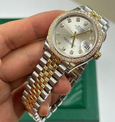 Rolex Datejust 31 Silver Jub