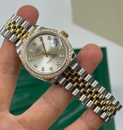 Rolex Datejust 31 Silver Jub