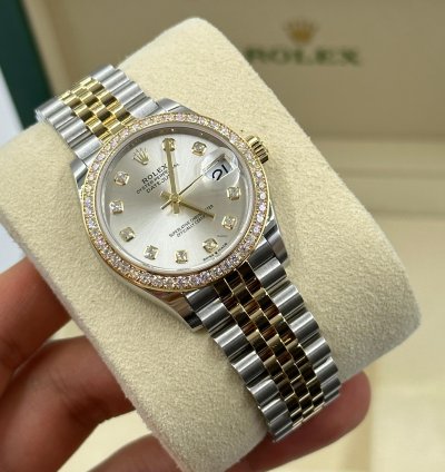 Rolex Datejust 31 Silver Jub