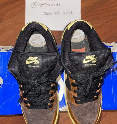 Dunk Low Premium Sb Black And Tan