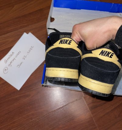 Dunk Low Premium Sb Black And Tan