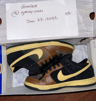 Dunk Low Premium Sb Black And Tan