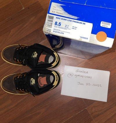Dunk Low Premium Sb Black And Tan