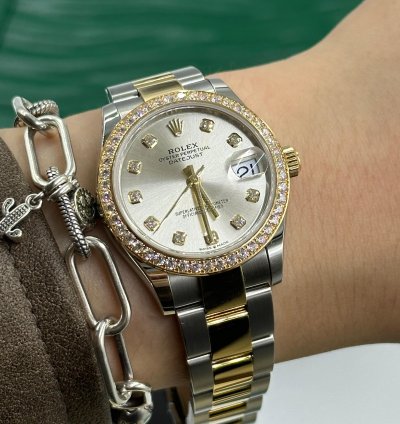 Rolex Datejust 31 Silver Oys