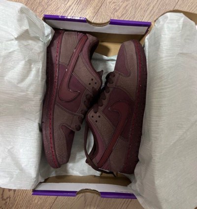 Dunk Low Premium Sb City Of Love Collection-burgundy Crush
