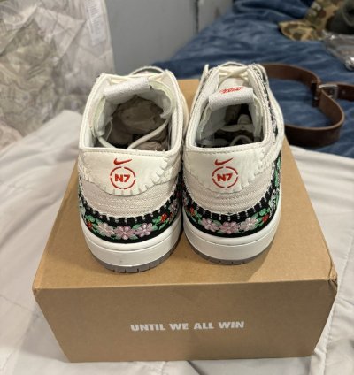 Nike Sb Dunk Low Decon N7 Black Sail Size 11 New
