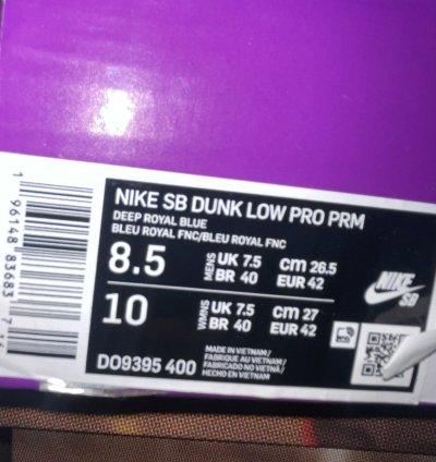 Nike Sb Dunk Low Dodgers