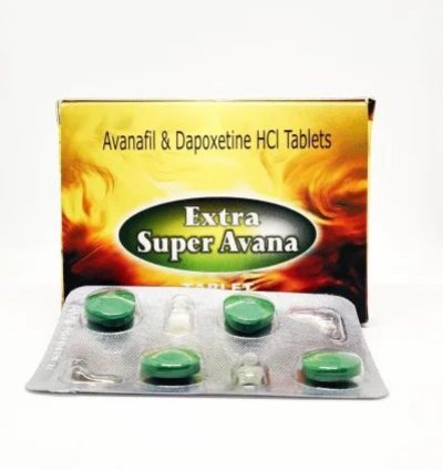 Avanafil Extra Super Avana Ed Product 4 Pills