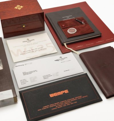 Patek Philippe Annual Calendar Wempe 125 Years Ref 5125g-001 18k White Gold Folding Clasp Full Set Bj-2003