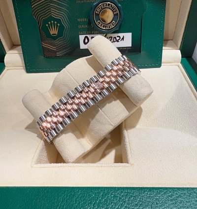 Rolex Datejust 31mm Ref 278381rbr Lc100 Dia Zb Nette Neu Aus 08 2021