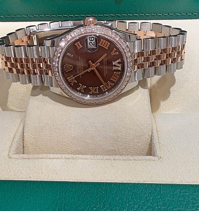 Rolex Datejust 31mm Ref 278381rbr Lc100 Dia Zb Nette Neu Aus 08 2021