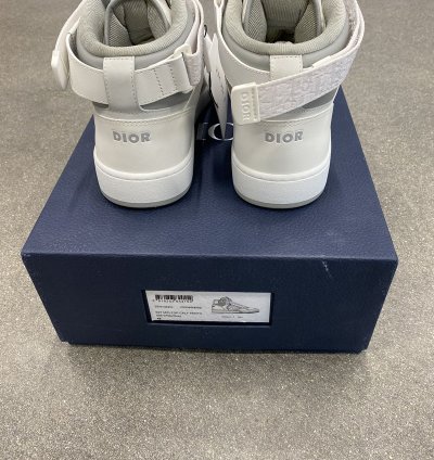 Dior B27 High White Grey
