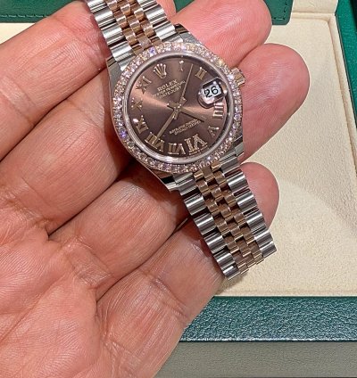 Rolex Datejust 31mm Ref 278381rbr Lc100 Dia Zb Nette Neu Aus 08 2021
