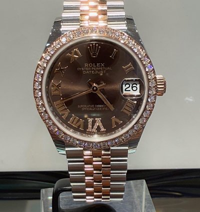 Rolex Datejust 31mm Ref 278381rbr Lc100 Dia Zb Nette Neu Aus 08 2021