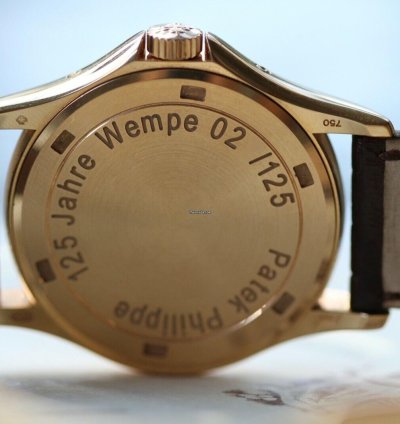 Patek Philippe Annual Calendar Wempe Edition Patek Philippe Ref 5125r Wempe Limited Edition In Rose Gold
