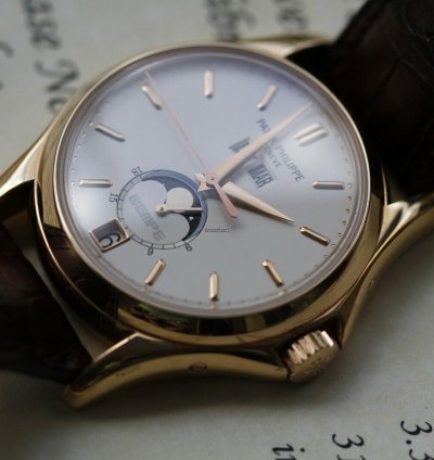 Patek Philippe Annual Calendar Wempe Edition Patek Philippe Ref 5125r Wempe Limited Edition In Rose Gold