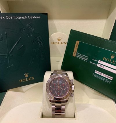 Rolex Daytona 116509 Racing Nero Mai Indossato