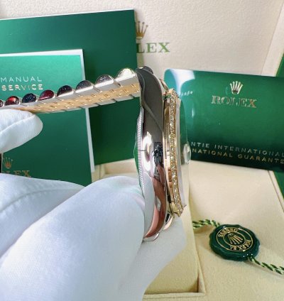 Rolex Datejust 36 2025 New Yellow Gold Two Tone Diamond Mop Mother Of Pearl Jubilee