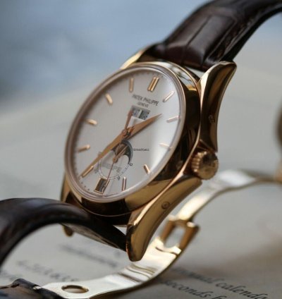 Patek Philippe Annual Calendar Wempe Edition Patek Philippe Ref 5125r Wempe Limited Edition In Rose Gold