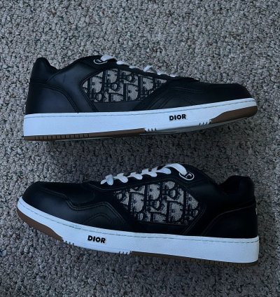 Dior B27 Low Black Beige