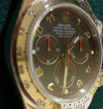 Rolex Daytona 116509 Racing Nero Mai Indossato