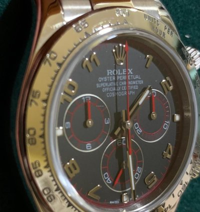 Rolex Daytona 116509 Racing Nero Mai Indossato
