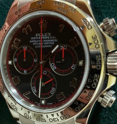 Rolex Daytona 116509 Racing Nero Mai Indossato