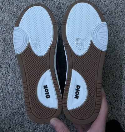 Dior B27 Low Black Beige