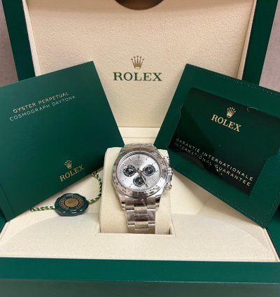 Rolex Daytona 116509 Silver Grey Dial