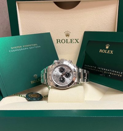 Rolex Daytona 116509 Silver Grey Dial