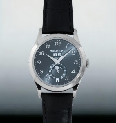 Patek Philippe Annual Calendar White Gold Grey Dial