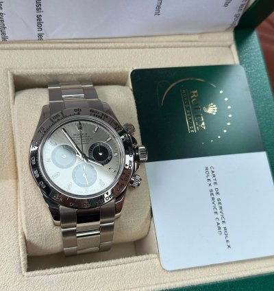 Rolex Daytona 116509 White Gold