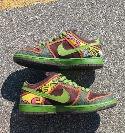 Dunk Low Premium Sb Qs De La Soul Size 10 5 Us Men Worn Once