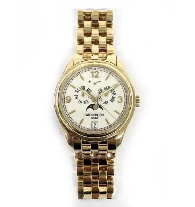 Patek Philippe Annual Calendar Yellow Gold Ivory Dial 5146j 1j-001
