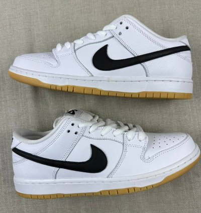 Nike Sb Dunk Low Pro White Gum