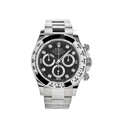 Rolex Daytona 116509 White Gold Black Diamond Dial 2022