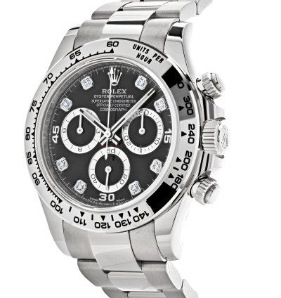 Rolex Daytona 116509 White Gold Black Diamond Dial 2022