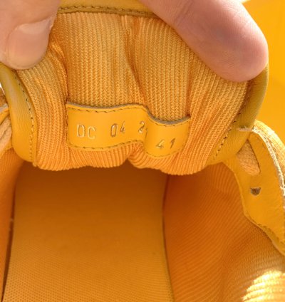 Dior B27 Low World Tour Yellow