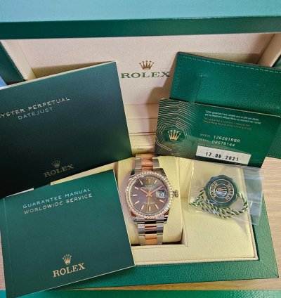 Rolex Datejust 36 126281rbr
