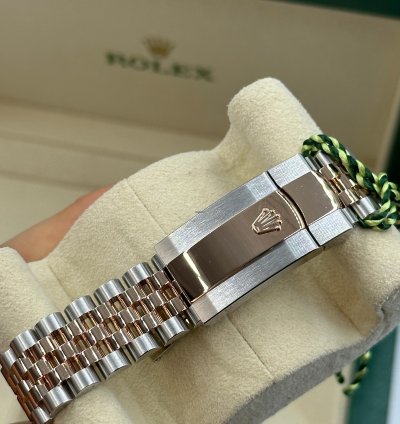 Rolex Datejust 36 126281rbr Black Diamonds Dial Jubilee