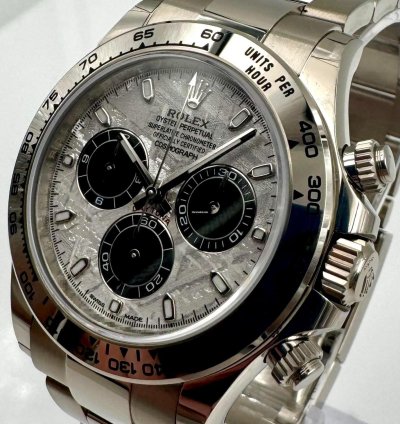 Rolex Daytona 116509 White Gold Meteorite Dial Unworn 2023
