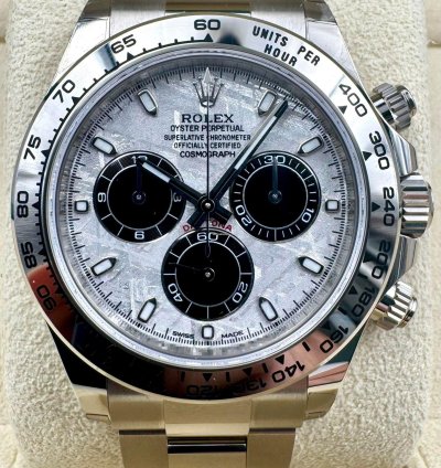 Rolex Daytona 116509 White Gold Meteorite Dial Unworn 2023