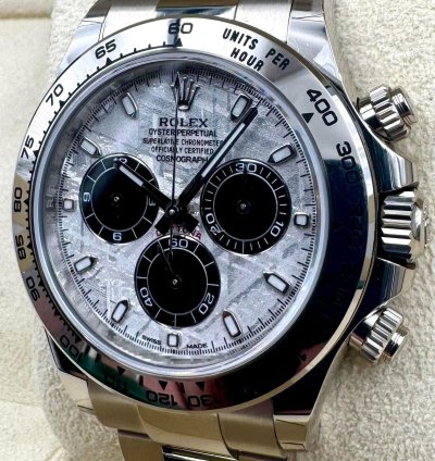 Rolex Daytona 116509 White Gold Meteorite Dial Unworn 2023