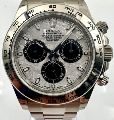 Rolex Daytona 116509 White Gold Meteorite Dial Unworn 2023