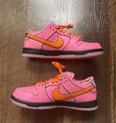 Nike Sb Dunk Low The Powerpuff Girls Blossom